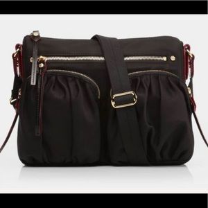 MZ WALLACE PAIGE BAG: Black with Gold Hardware NWT